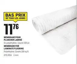 BMR MEMBRANE POUR PLANCHER LAMINÉ offer