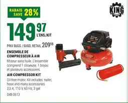 BMR ENSEMBLE DE COMPRESSEUR À AIR offer