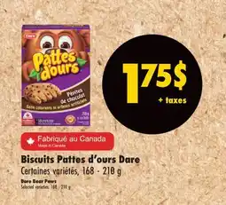 L'Intermarché BISCUITS PATTES D'OURS | DARE BEAR PAWS offer