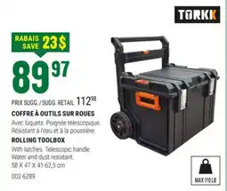 BMR COFFRE À OUTILS SUR ROUES offer