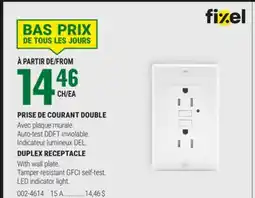 BMR PRISE DE COURANT DOUBLE offer