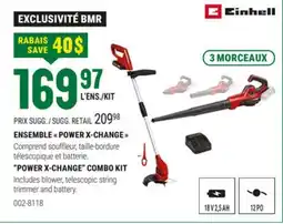 BMR ENSEMBLE POWER X-CHANGE offer