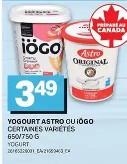 L'Intermarché YOGOURT | YOGURT, 650/750 G offer