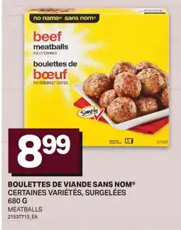 L'Intermarché BOULETTES DE VIANDE | MEATBALLS offer