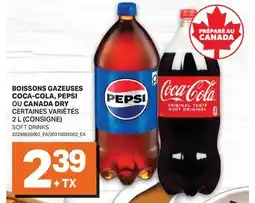 L'Intermarché BOISSONS GAZEUSES | SOFT DRINKS offer