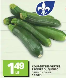 L'Intermarché COURGETTES VERTES | GREEN ZUCCHINIS offer