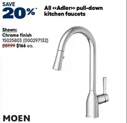 RONA All pull-down kitchen faucets offer