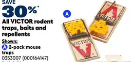 RONA VICTOR 2-pack mouse traps offer