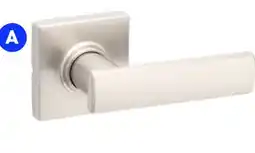 RONA WEISER Breton door levers Satin nickel finish offer