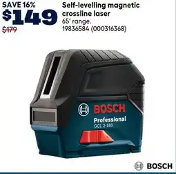 RONA Self-levelling magnetic crossline laser offer