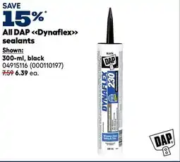 RONA All DAP sealants offer