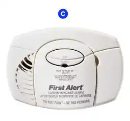 RONA First Alert Carbon monoxide alarm offer