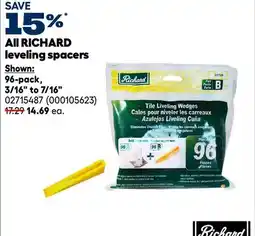RONA All RICHARD leveling spacers offer