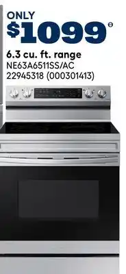 RONA 6.3 cu. ft. range offer