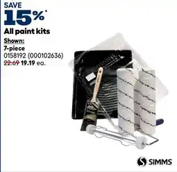 RONA All paint kits offer