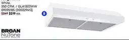 RONA BROAN Under-cabinet range hood offer