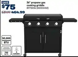 RONA 36 propane gas cooking griddle offer