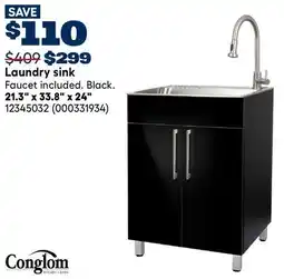 RONA Laundry sink, 21.3 x 33.8 x 24 offer