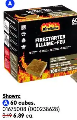 RONA All fire starters 60 cubes offer