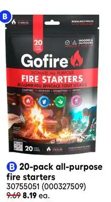 RONA 20-pack all-purpose fire starters offer