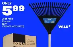RONA 16.9 Leaf rake offer