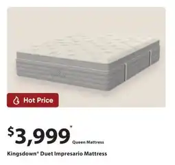 Dormez Vous Kingsdown Duet Impresario Mattress offer