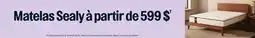 Dormez Vous Matelas Sealy offer