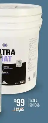 Canac UltraMat Ceiling Interior Latex Paint Natural White offer