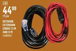 Canac OUTDOOR EXTENSION CORDS 7.5 M AND 12 M offer