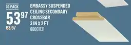 Canac Embassy Suspended Ceiling Secondary Crossbar offer
