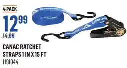 Canac Canac Ratchet Straps 1inx15ft offer