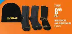 Canac Work Socks and Tuque Large offer