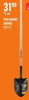 Canac Pro Round Shovel offer