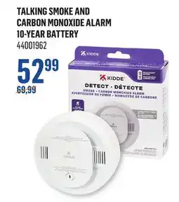 Canac Talking Smoke and Carbon Monoxide Alarm 10-year Battery offer