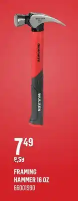 Canac Framing Hammer 16oz offer