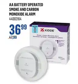 Canac AA Battery Operated Smoke and Carbon Monoxide Alarm offer