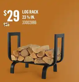 Canac Log Rack 23 5/8 in offer