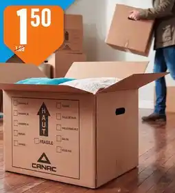 Canac Cardboard Box offer