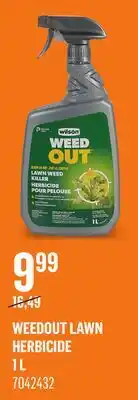Canac WeedOut Lawn Herbicide offer