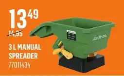 Canac 3 L MANUAL SPREADER offer