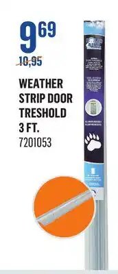 Canac Weather Strip offer