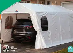 Canac SIMPLE CAR SHELTER 11FTX12FT offer