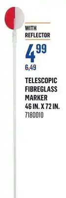 Canac Telescopic Fibreglass Marker 46 in. x 72 in offer