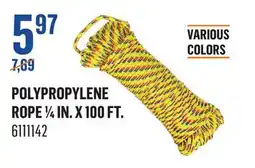 Canac Polypropylene Rope 1/4 in. X 100 ft offer