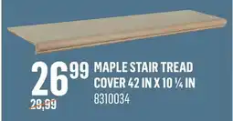 Canac Maple Stair Tread Cover 42 in x 101/4in offer