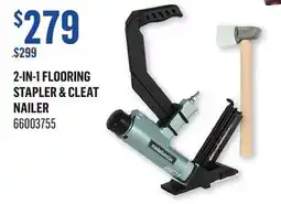 Canac 2-IN-1 FLOORING STAPLER & CLEAT NAILER offer