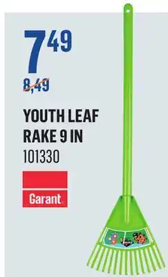 Canac Youth Leaf Rake 9 in offer
