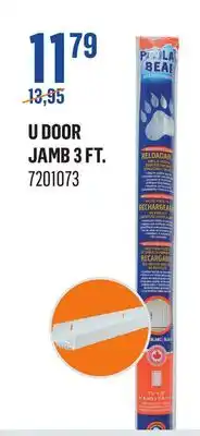 Canac U Door Jamb 3 ft offer