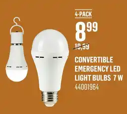 Canac CONVERTIBLE EMERGENCY LED LIGHT BULBS 7 W offer