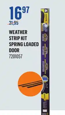 Canac WEATHER STRIP KIT SPRING LOADED DOOR offer